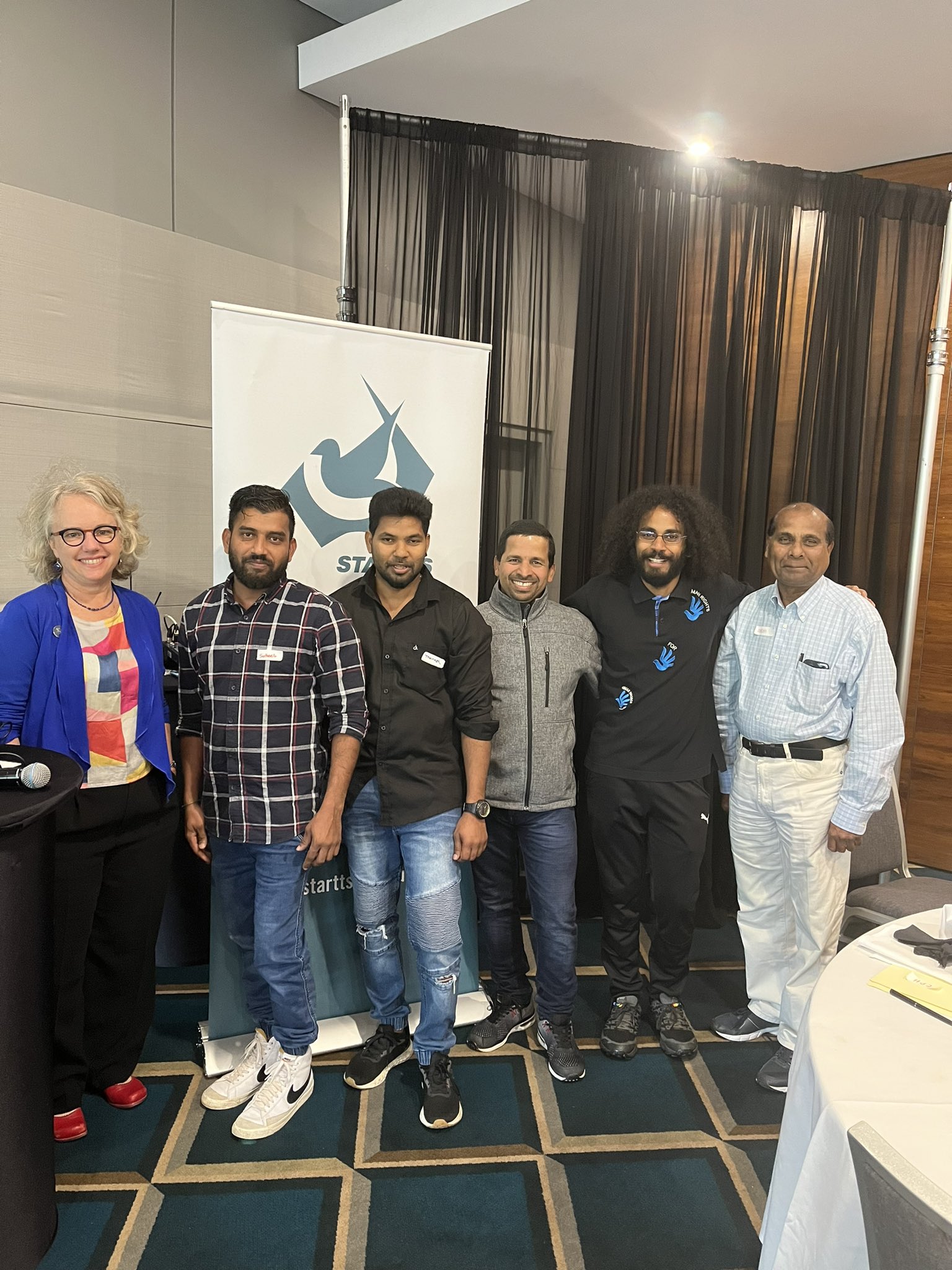 Workshop with refugee community leaders